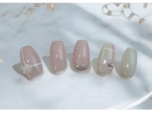 エミュ(emu)/ジェルネイル/ワンホン￥7000