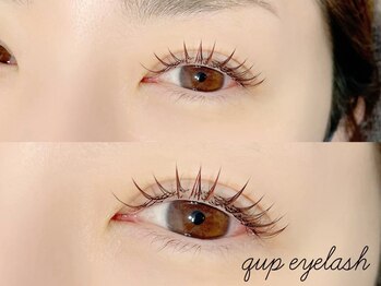 クプアイラッシュ 新宿店(qup eyelash)の写真/髪や瞳の色、透明感のあるメイクにも馴染むブラウン新色登場!ナチュラルな抜け感が◎カラーMIXもおススメ♪