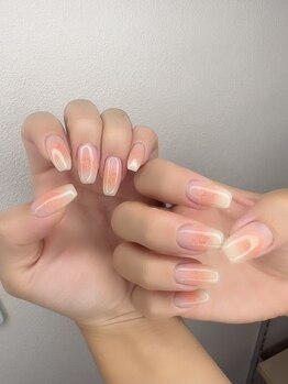 ローラネイル(Roller nail)/ジェルカラグラ¥8000