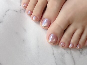 イエナネイル 都立大学(Yena Nail)の写真/大人女性必見！サンダルの季節におすすめフットネイルで足元のおしゃれを格上げ◎