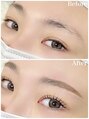 レピア 富山店&nbsp;韓国式まつげパーマ x  眉毛スタイリング【パリジェンヌ/眉毛】