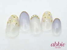 ネイルサロン アビー グランデュオ蒲田店(abbie)/押し花グラデ¥13,508