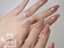 ノエル(Noel)/ピンクミラーネイル