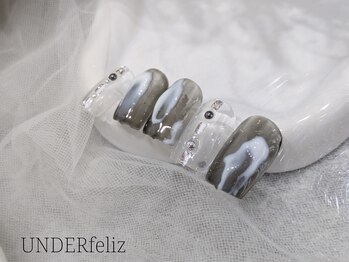 アンダーフェリス(UNDER feliz)/【ニュアンスアシメ】定額