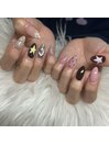 星×ドットネイル♪