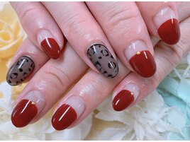 【ほり】シンプルレオパード