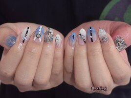 サブカルブルーネイル