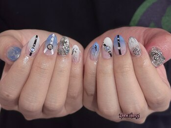 ダークハニー 原宿店(Dark Honey)/サブカルブルーネイル