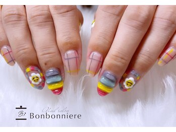 ネイル ボンボニエール 京阪シティモール天満橋店(Nail bonbonniere)/持込デザイン