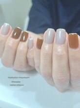 プライベート ネイルサロン マーマ(murmur)/ラメラインネイル