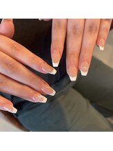 ブリスネイル うるま店(Bliss. nail)/持ち込み&長さだしリボンネイル