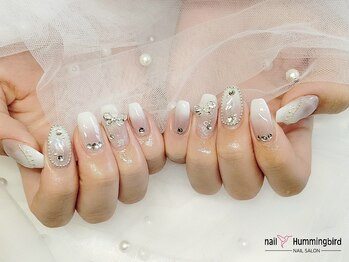 韓国ビジューネイル♪