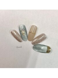 マグネットミラーネイル