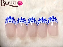 ブレンド 広尾店(BLEND)/ドットフレンチ