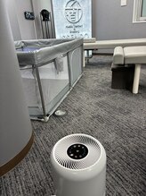 一千道/感染対策/空気清浄機設置