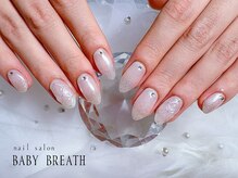 ベイビーブレス(BABY BREATH)/持ち込み☆オーロラネイル