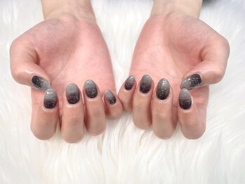 イマージュ(image)/ブラックグラデネイル☆SAYAKA
