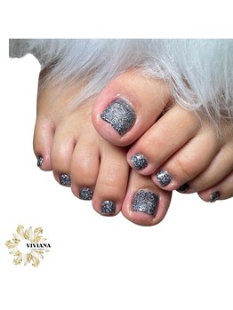 スカルプ×フットネイル