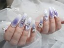 きらめき☆藤ネイル