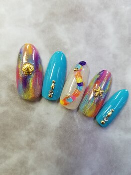 ネイルサロン ネイルクク(Nail KUKU)/カラフル