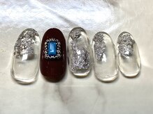 ネージュ バイ リアンジュ 辻堂(Neige by Reange)/シルバーホイル＆ビジュー