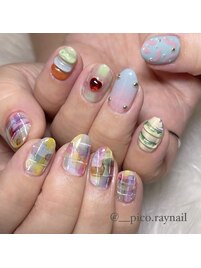 個性派×インクnail