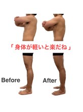 アサバ整体院 守谷店(ASABA整体院)/姿勢改善＆ダイエット★結果写真