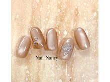 シンプルネイル　オフィスにもＯＫ　甘皮ケア込み／カラー変更ok