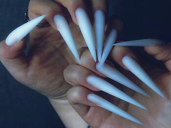 パンダゼット(Panda.z.)の写真/【池袋駅より徒歩8分/口コミ高評価】超ロングネイル×持ち込み再現性◎周りと差がつく圧巻の仕上がり♪