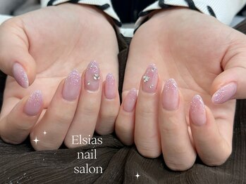エルシアス 高田馬場(Elsias)の写真/【オフィスネイルにも♪】大人気の定額シンプルコースは何度通っても¥4980!高技術×低価格がelsiasの魅力♪