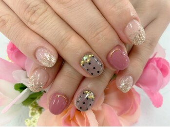 ディーネイル 京橋(D-nail)/[中村]シースルードット