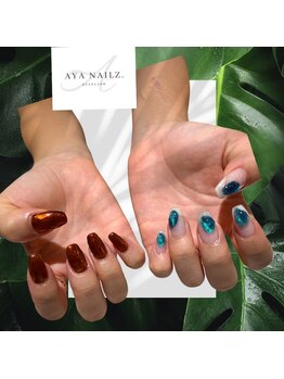 アヤネイルズ アンド アイラッシュ(AYA NAILZ.＆Eyelash)/チグハグシンプル