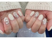 ココナッツネイル/ニュアンスネイル