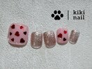 フット定額/ハートホロネイル