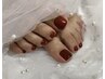 【持ち込みok】デザインフットジェルネイル専用クーポン¥9900～金額変動あり