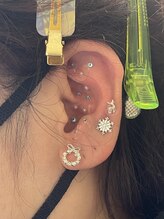 ラピス(Lapis)/耳つぼジュエリー♪施術例