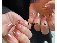 マリーネイルズ 表参道店(MARIE NAILS)/¥7,700 ミラーグラデ 0305a