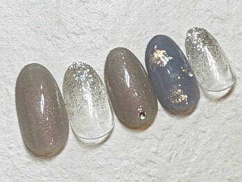 ネイルアンドアイ リリー 住道店(Lily)/美爪☆季節ver. デザイン