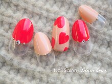 ネイルサロン ブランシュール(Nail Salon Blancheur)/バレンタインネイル