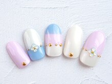 シックネイル(CHIC nail)/フラワー アクセサリーネイル