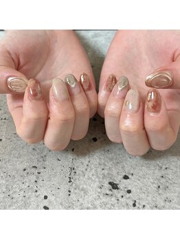 イロ(iro)/ニュアンス♪ぷっくりミラー♪