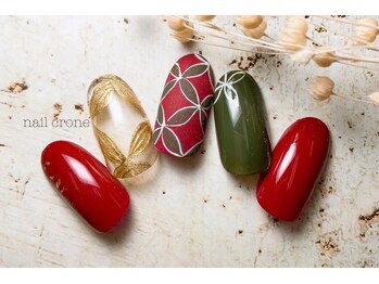 ネイルクローネ(nail crone)/和柄ネイル