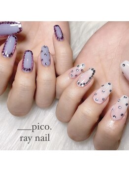レイビューティー 一宮店(RAY+ Beauty)/ホロ囲みnail