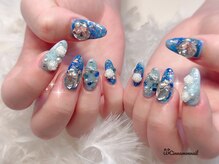 シナモンネイル(cinnamonnail)/ビジューネイル