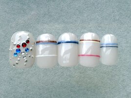 個性派花火ボーダー¥8000