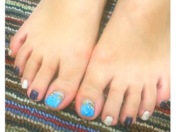 ドレス ネイルアンドアイラッシュ 梅田(Dress)/【Dress 梅田】フットネイル♪