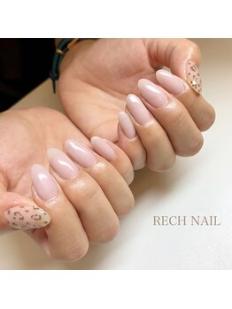 レッシュネイル サロンアンドスクール(RECH NAIL salon&school)/レオパード★