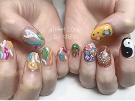 ぷくぷくネイル