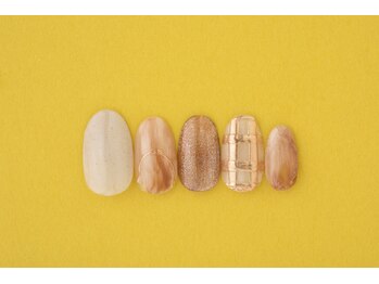 エムスラッシュ フィール 東戸塚店(M.SLASH)/ミラーチェックネイル