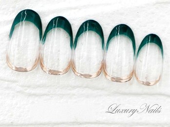 ラグジュアリーネイルズ カワグチ(Luxury Nails Kawaguchi)/おしゃれフレンチ*